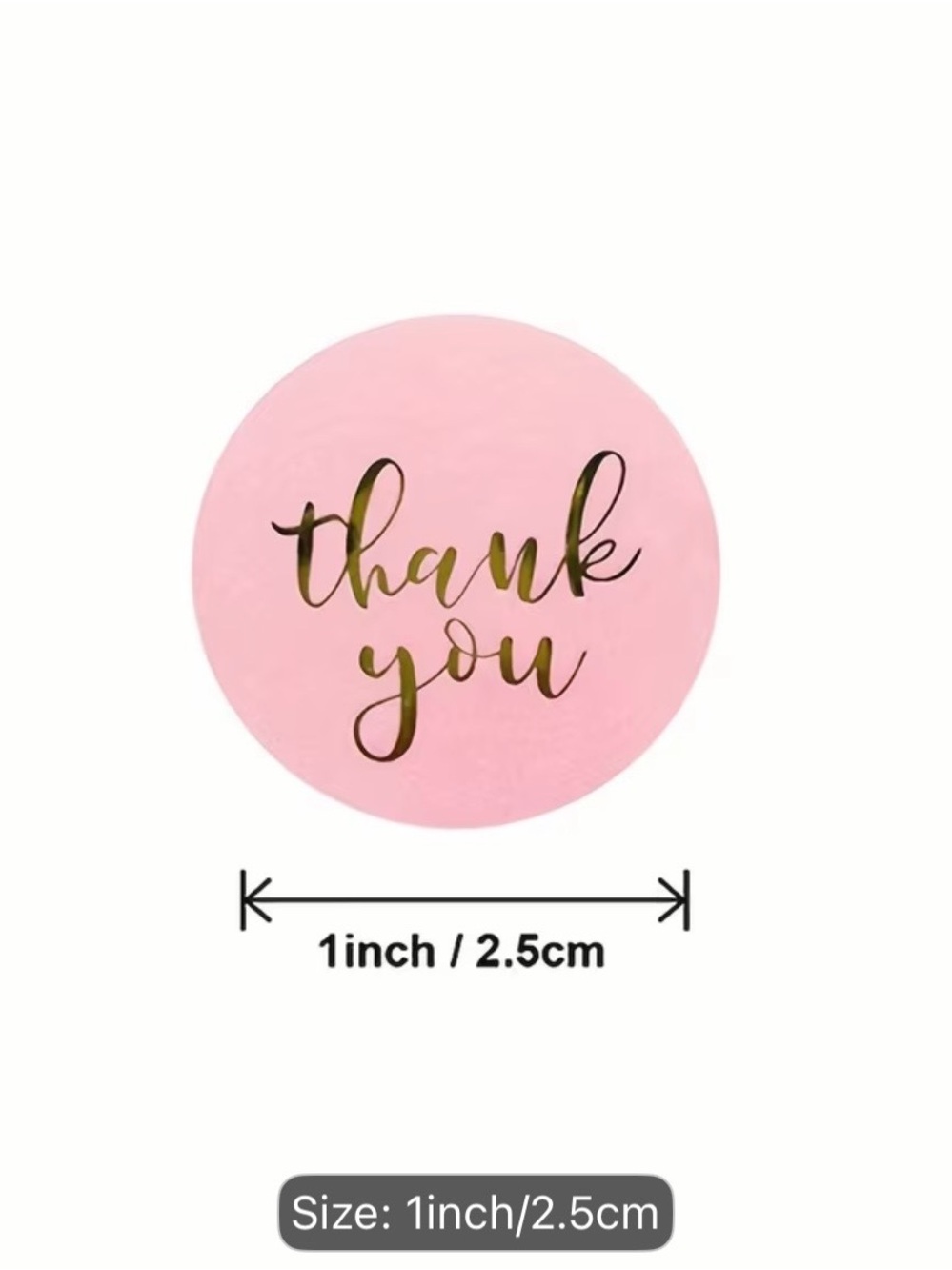 Bundle of Thank You Cards , Stickers and Measuring Tape. All New - Picture 7 of 15